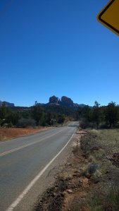 The famous "Chapel Rock" on the Upper Red Rock Loop in Sedona.